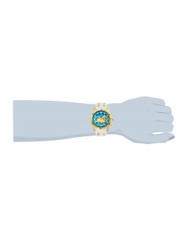 Invicta Pro Diver - SCUBA 23423 Herenhorloge - Quartz Uurwerk - Roestvrij Staal met Blauwe Wijzerplaat - 50 mm