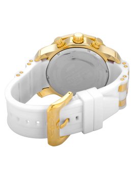 Invicta Pro Diver - SCUBA 23424 Pánske Hodinky - Quartz Hnací Mechanizmus - Nerezová Oceľ s Zlatým Ciferníkom - 50 mm