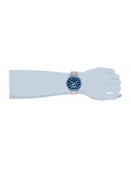 Invicta Speedway 24212 Men's Watch - Quartz Movement - Stainless Steel with Blue Dial - 48 mm