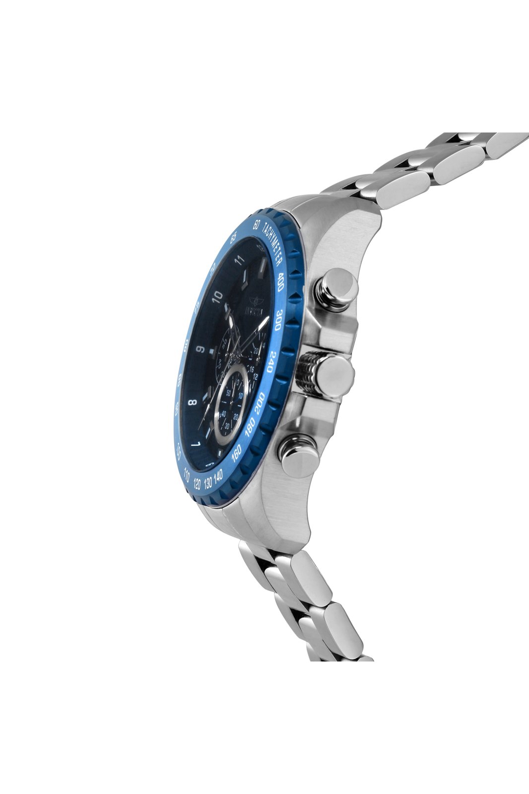 Invicta Speedway 24212 Men's Watch - Quartz Movement - Stainless Steel with Blue Dial - 48 mm