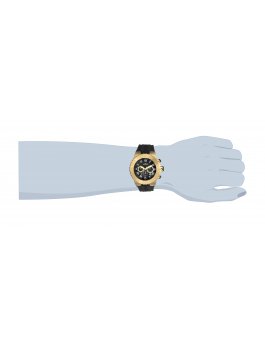 Invicta Pro Diver 24777 Reloj de Hombre - Movimiento de Cuarzo - Acero Inoxidable con Esfera Negra - 51 mm