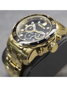 Invicta Pro Diver - SCUBA 0072 Relógio Masculino - Movimento Quartz - Aço Inoxidável com Mostrador Preto - 48 mm