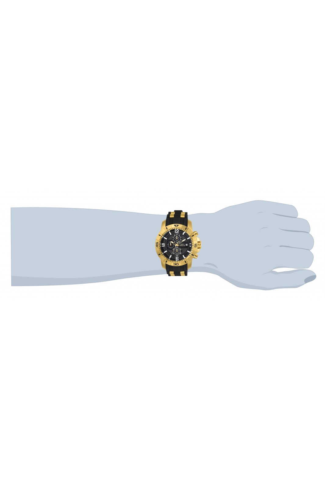 Invicta Pro Diver 25852 - Orologio Uomo Quarzo 50mm, Quadrante Blu, Subacqueo 100 Metri - Collezione Scuba - 2