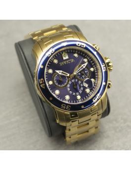 Invicta Pro Diver - SCUBA 0073 Relógio Masculino - Movimento Quartz - Aço Inoxidável com Mostrador Azul - 48 mm