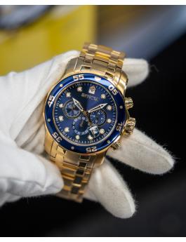 Invicta Pro Diver - SCUBA 0073 Relógio Masculino - Movimento Quartz - Aço Inoxidável com Mostrador Azul - 48 mm