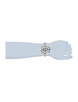 Invicta Speedway 25479 Orologio da Uomo - Movimento al Quarzo - Acciaio Inossidabile con Quadrante Argento - 50 mm