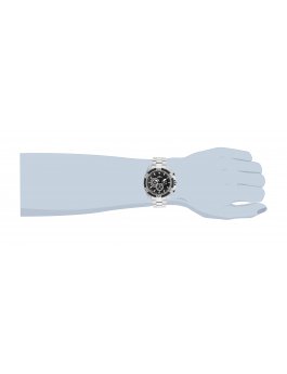 Invicta Bolt 25512 Reloj de Hombre - Movimiento de Cuarzo - Acero Inoxidable con Esfera Negra - 52 mm