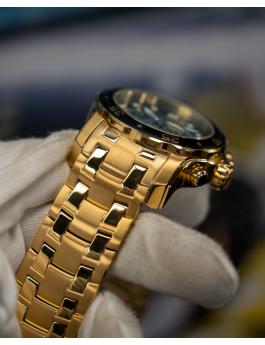 Invicta Pro Diver - SCUBA 0075 Relógio Masculino - Movimento de Quartzo - Aço Inoxidável com Mostrador Verde - 48 mm