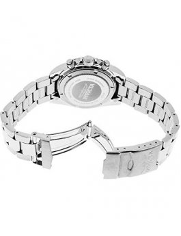 Invicta Speedway 26111 Men's Watch - Quartz Movement - Stainless Steel with Silver Dial - 39 mm