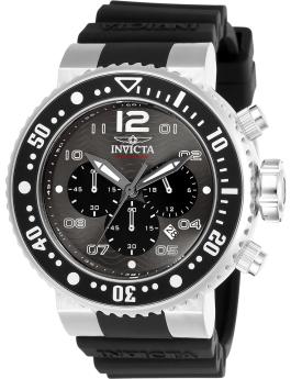 Invicta Pro Diver 26732 Orologio da Uomo - Movimento al Quarzo - Acciaio Inossidabile con Quadrante Nero - 52 mm