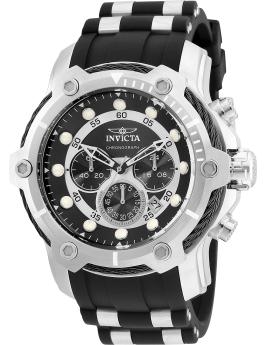 Invicta Bolt 26764 мъжки часовник - кварцов механизъм - неръждаема стомана с черен циферблат - 51 мм