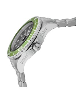 Invicta Grand Diver 27612 Orologio da Uomo - Movimento Automatico - Acciaio Inossidabile con Quadrante Nero - 47 mm