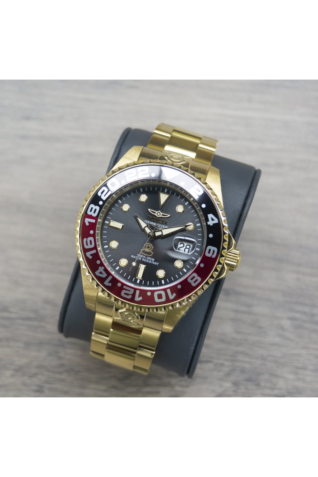 Invicta Grand Diver 27970 Men's Watch - Automatic Movement - Stainless Steel with Black Dial - 47 mm