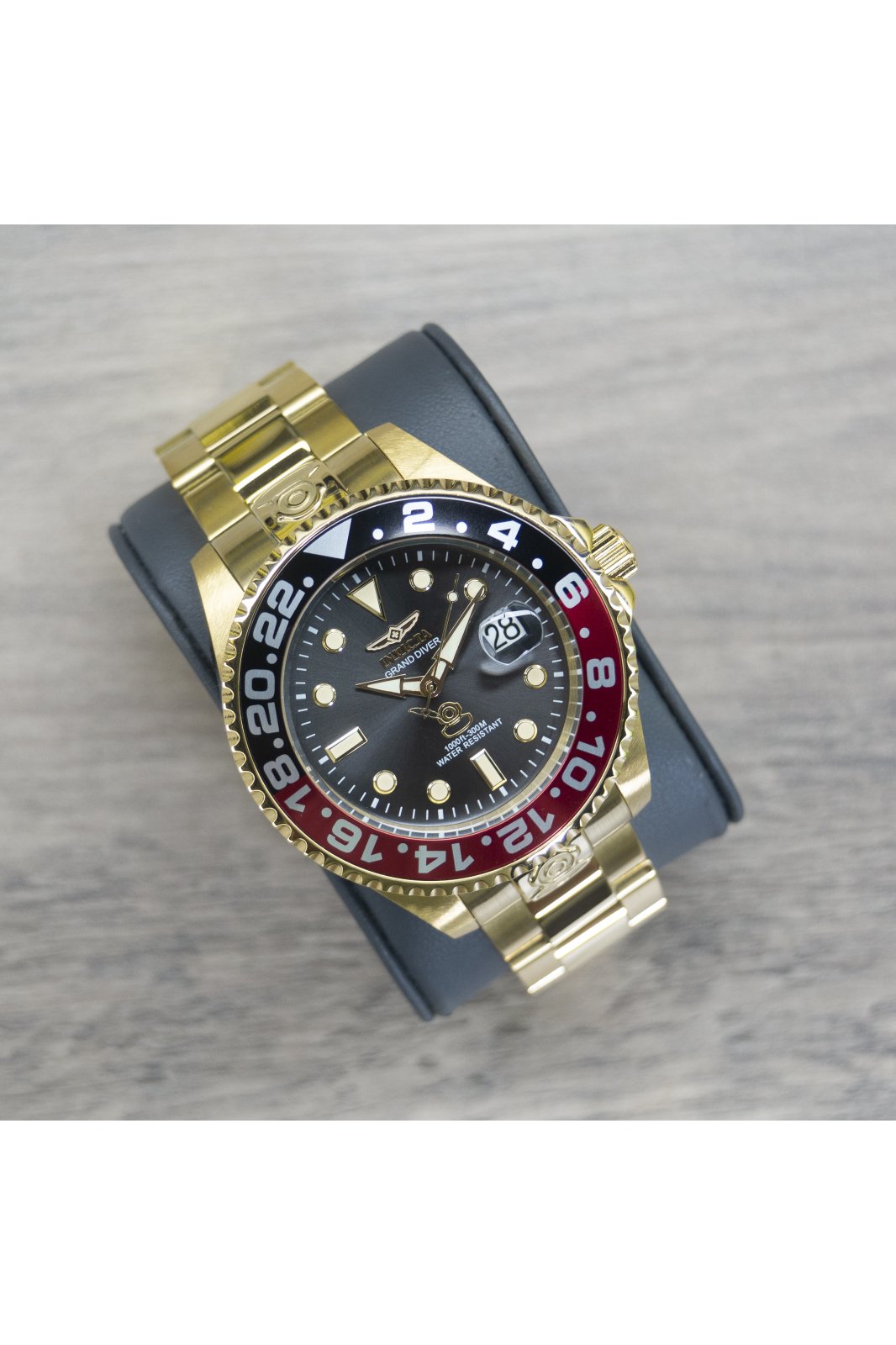 Invicta Grand Diver 27970 Men's Watch - Automatic Movement - Stainless Steel with Black Dial - 47 mm