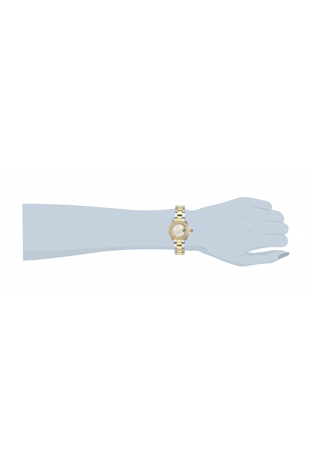 Invicta Angel 28443 Women's Watch - Quartz Movement - Stainless Steel with Mother Of Pearl Dial - 30 mm