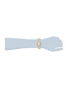 Invicta Angel 28443 Women's Watch - Quartz Movement - Stainless Steel with Mother Of Pearl Dial - 30 mm