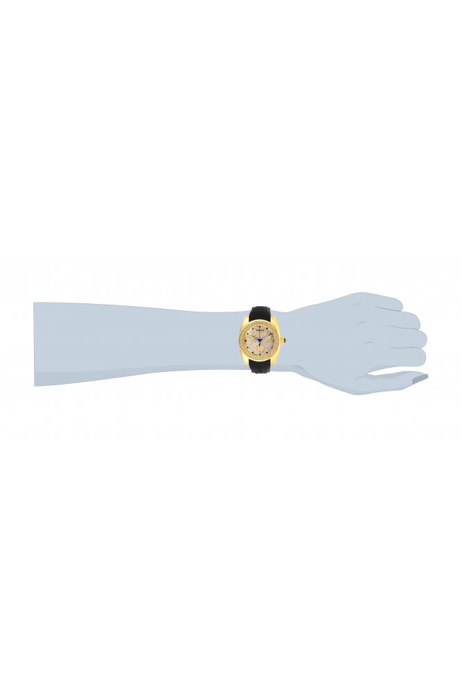 Invicta Angel 28485 Women's Watch - Quartz Movement - Stainless Steel with Gold Dial - 38 mm