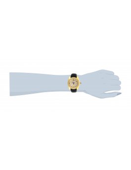 Invicta Angel 28485 Women's Watch - Quartz Movement - Stainless Steel with Gold Dial - 38 mm