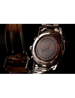 Invicta Angel 11736 Zegarek Damski - Mechanizm Kwarcowy - Stal Nierdzewna z Srebrną Tarczą - 38 mm
