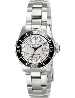 Invicta Pro Diver 2958 Reloj de Mujer - Movimiento de Cuarzo - Acero Inoxidable con Esfera Blanca - 30 mm