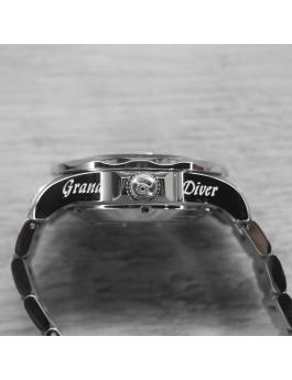 Invicta Grand Diver 3044 Relógio Masculino - Movimento Automático - Aço Inoxidável com Mostrador Preto - 47 mm