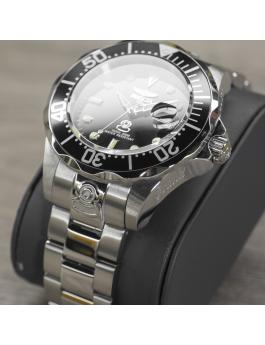 Invicta Grand Diver 3044 Relógio Masculino - Movimento Automático - Aço Inoxidável com Mostrador Preto - 47 mm