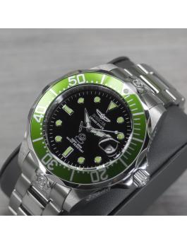 Invicta Grand Diver 3047 Reloj de Hombre - Movimiento Automático - Acero Inoxidable con Esfera Negra - 47 mm