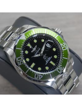 Invicta Grand Diver 3047 Reloj de Hombre - Movimiento Automático - Acero Inoxidable con Esfera Negra - 47 mm