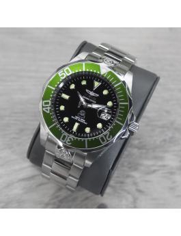 Invicta Grand Diver 3047 Reloj de Hombre - Movimiento Automático - Acero Inoxidable con Esfera Negra - 47 mm
