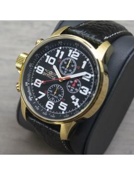 Invicta I-Force 3330 Relógio Masculino - Movimento Quartz - Aço Inoxidável com Mostrador Preto - 46 mm