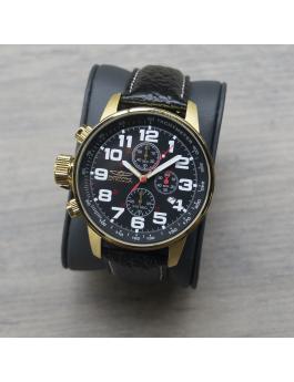 Invicta I-Force 3330 Relógio Masculino - Movimento Quartz - Aço Inoxidável com Mostrador Preto - 46 mm