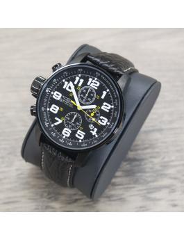 Invicta I-Force 3332 Relógio Masculino - Movimento Quartz - Aço Inoxidável com Mostrador Preto - 46 mm