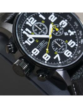 Invicta I-Force 3332 Relógio Masculino - Movimento Quartz - Aço Inoxidável com Mostrador Preto - 46 mm