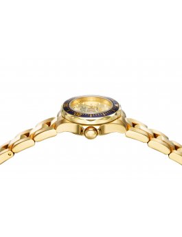 Invicta Pro Diver 4610 Damenuhr - Quarzwerk - Edelstahl mit goldenem Zifferblatt - 25 mm