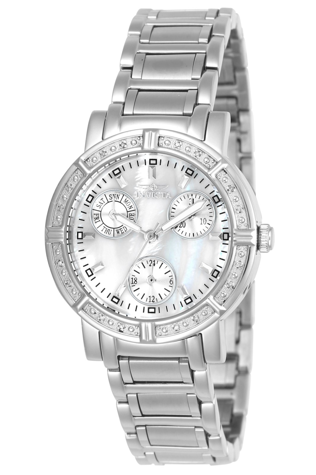 Invicta Wildflower 4718 Women's Quartz Watch - 33mm - With 16 diamonds