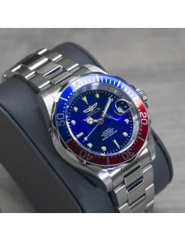 Invicta Pro Diver 5053 Reloj de Hombre - Movimiento Automático - Acero Inoxidable con Esfera Azul - 40 mm