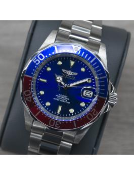 Invicta Pro Diver 5053 Reloj de Hombre - Movimiento Automático - Acero Inoxidable con Esfera Azul - 40 mm