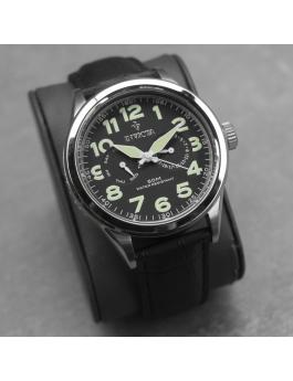 Invicta Vintage 11741 Relógio Masculino - Movimento Quartzo - Aço Inoxidável com Mostrador Preto - 45 mm