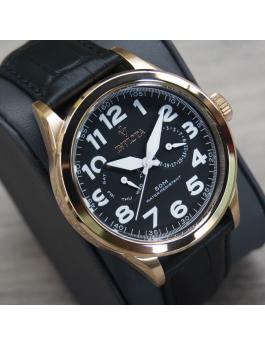 Invicta Vintage 11742 Reloj para Hombre - Movimiento de Cuarzo - Acero Inoxidable con Esfera Negra - 45 mm