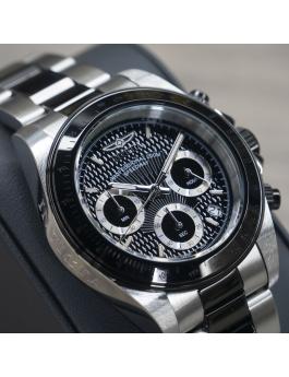 Invicta Speedway 6934 Reloj de Hombre - Movimiento de Cuarzo - Acero Inoxidable con Esfera Negra - 39 mm