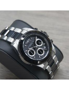 Invicta Speedway 6934 Reloj de Hombre - Movimiento de Cuarzo - Acero Inoxidable con Esfera Negra - 39 mm