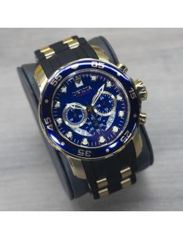 Invicta Pro Diver - SCUBA 6983 Relógio Masculino - Movimento de Quartzo - Aço Inoxidável com Mostrador Azul - 48 mm