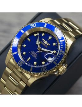 Invicta Pro Diver 8930OB Reloj de Hombre - Movimiento Automático - Acero Inoxidable con Esfera Azul - 40 mm