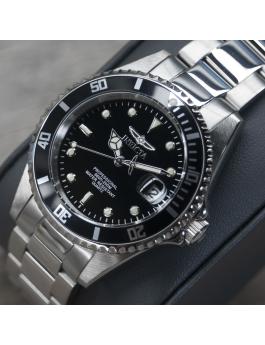 Invicta Pro Diver 8932OB Reloj de hombre - Movimiento de cuarzo - Acero inoxidable con esfera negra - 37 mm