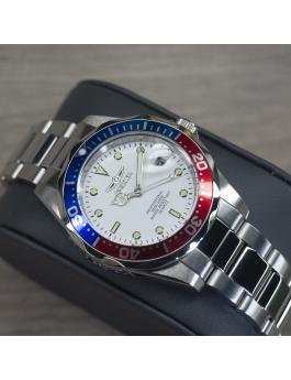 Invicta Pro Diver 8933 Relógio Masculino - Movimento Quartz - Aço Inoxidável com Mostrador Prateado - 37 mm