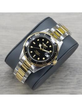 Invicta Pro Diver 8934 Relógio Masculino - Movimento Quartz - Aço Inoxidável com Mostrador Preto - 37 mm