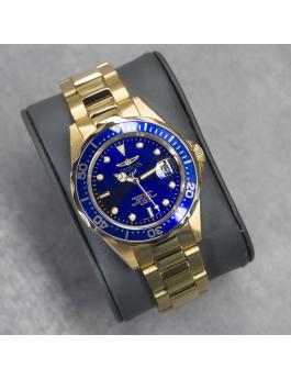 Invicta Pro Diver 8937 Reloj de Hombre - Movimiento de Cuarzo - Acero Inoxidable con Esfera Azul - 37 mm