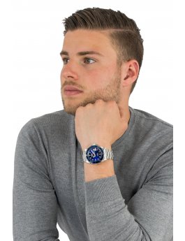 Invicta Pro Diver 9094 Reloj para hombre - Movimiento automático - Acero inoxidable con esfera azul - 40 mm