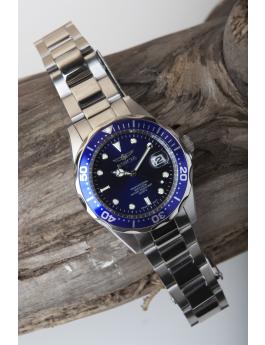 Invicta Pro Diver 9204 Relógio Masculino - Movimento Quartz - Aço Inoxidável com Mostrador Azul - 37 mm