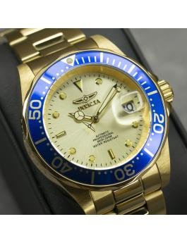 Invicta Pro Diver 9743 Men's Watch - Automatic Movement - Stainless Steel with Champagne Dial - 40 mm